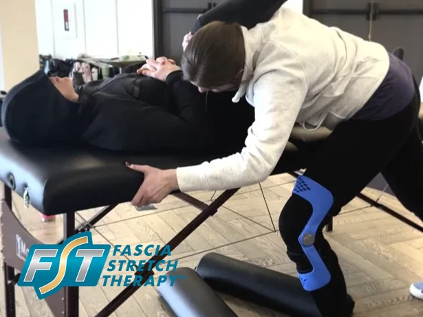 Fascia Stretch Therapy session in Regina
